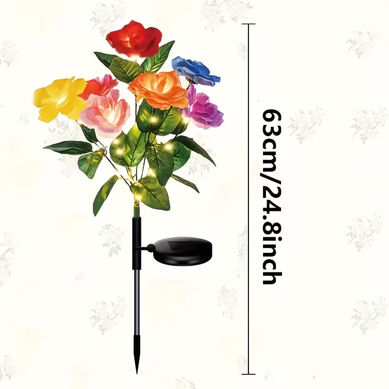 7-head Solar Waterproof Garden Lights for Outside