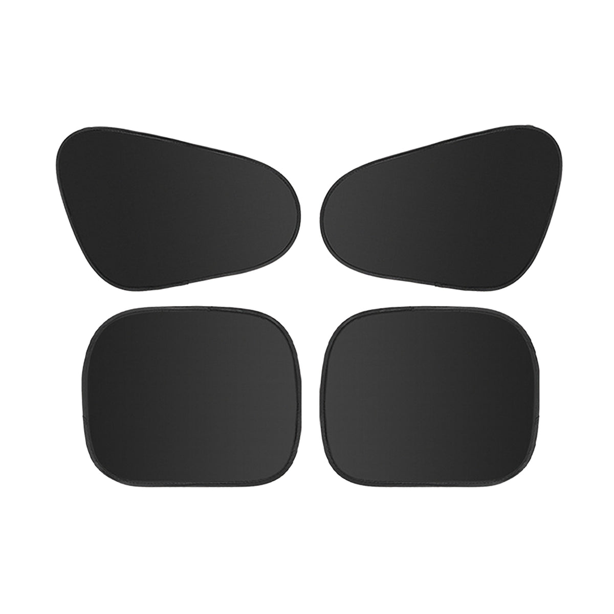 Car Shades for Side Window, Static Film Adsorption Driver Window Sun Shade,100% Blackout