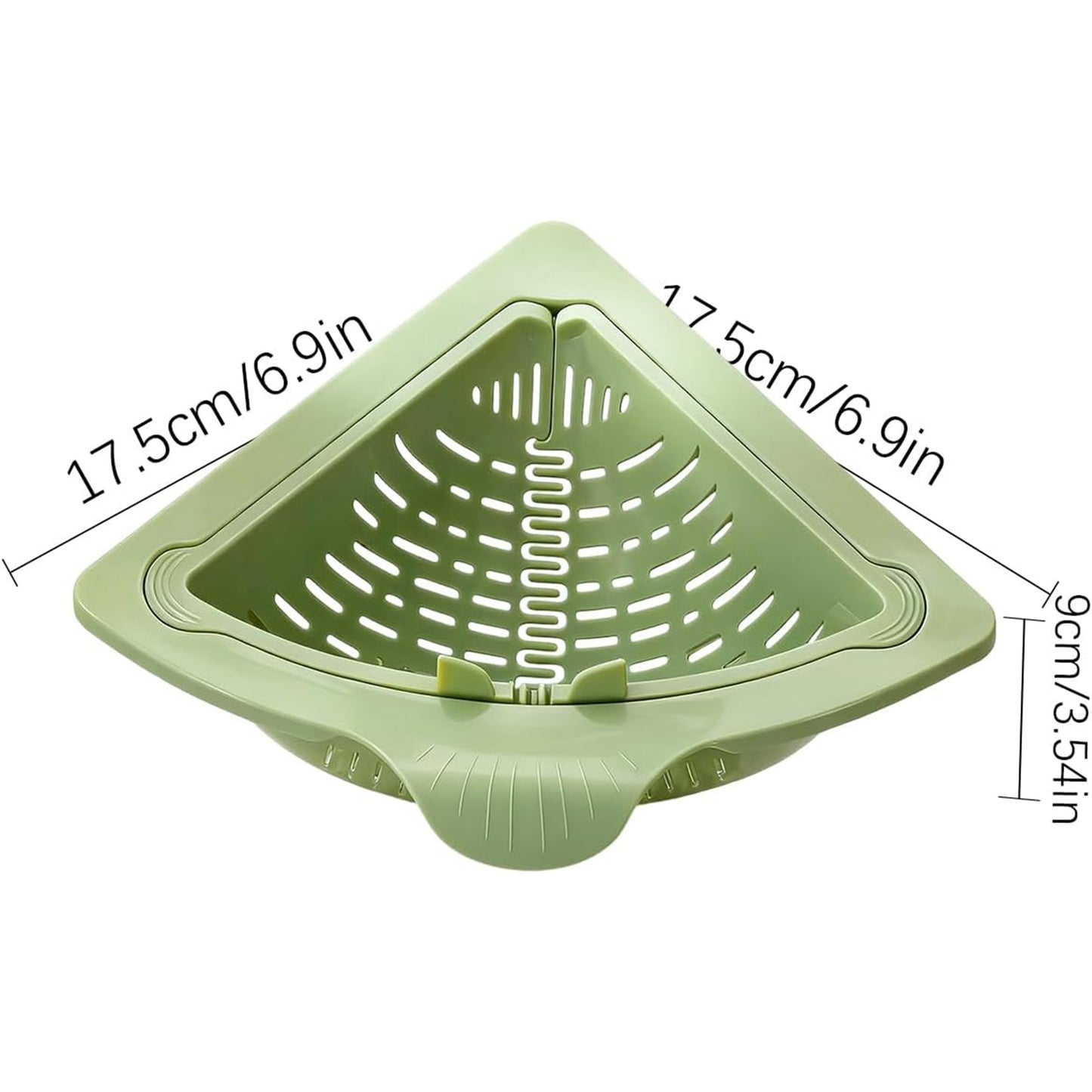 Magnetic Drainage & Filter Basket Twist-Open Bottom