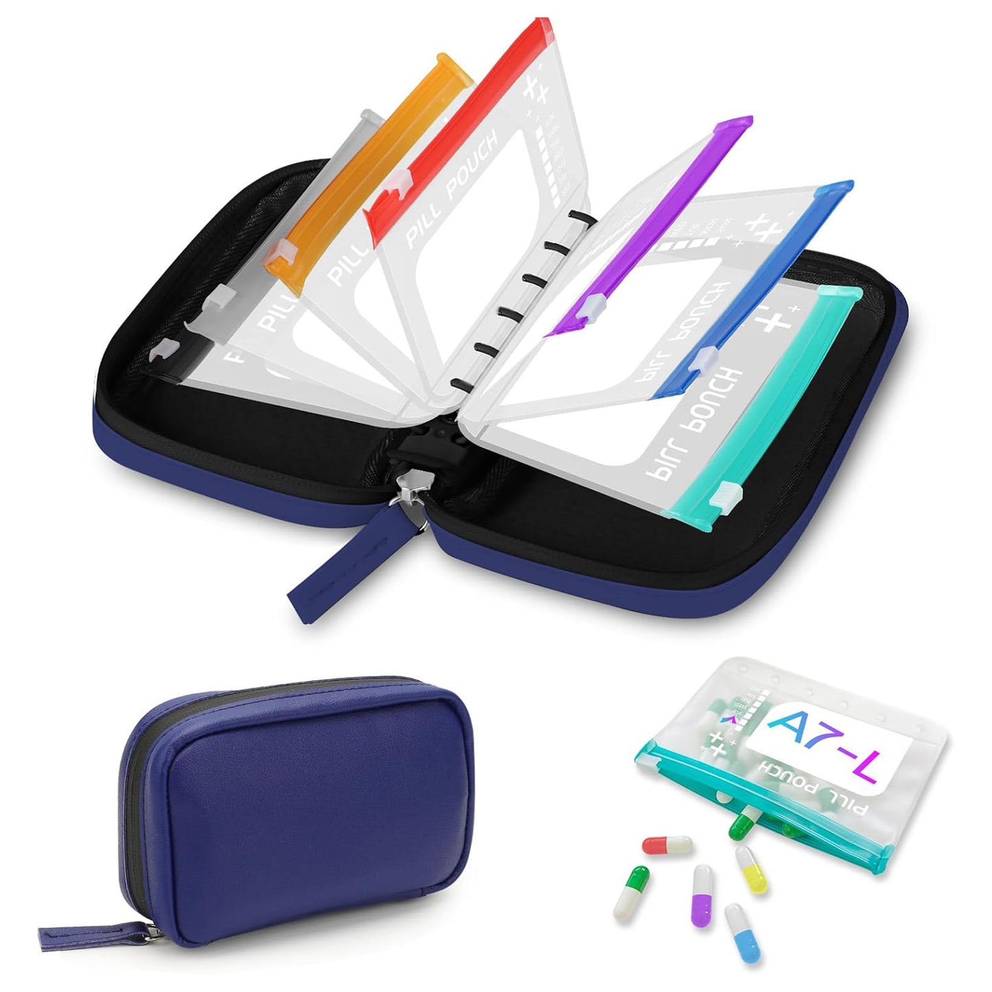Waterproof Pill Pouch Set