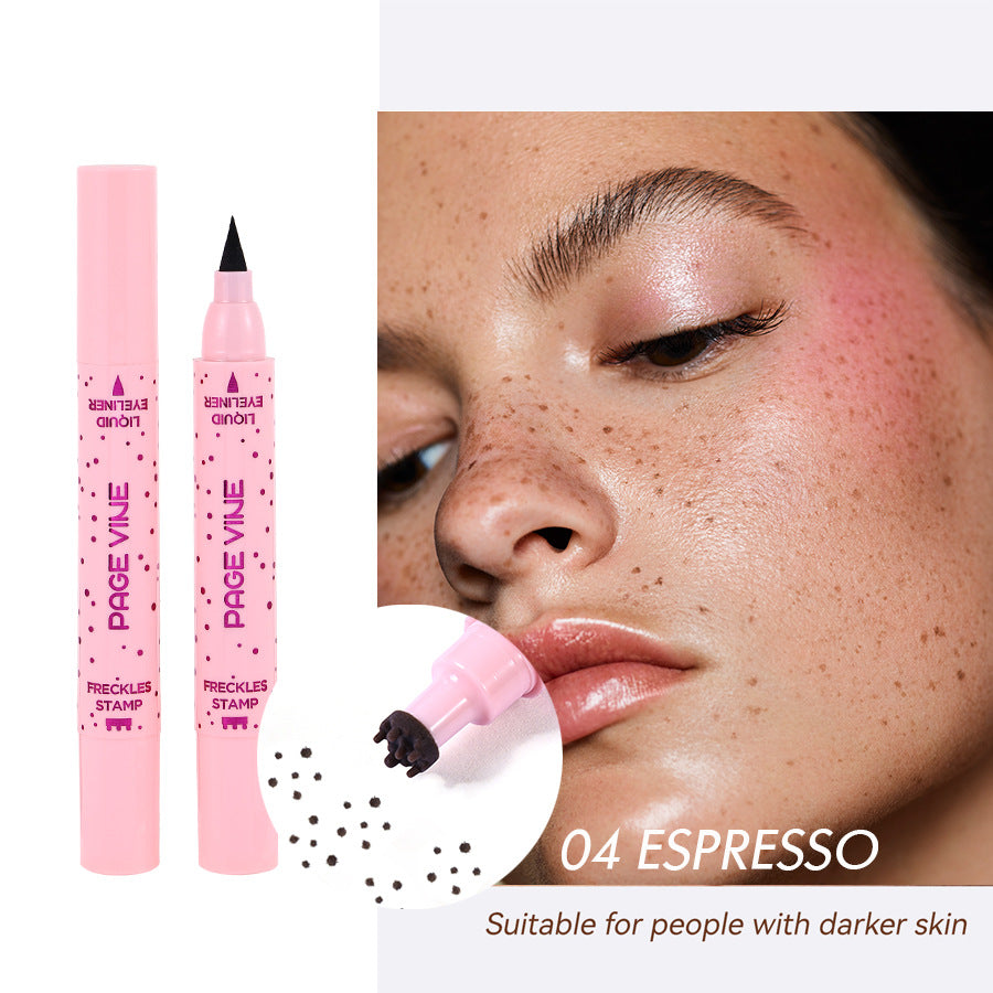2-in-1 Freckle stamp & Eyeline pen