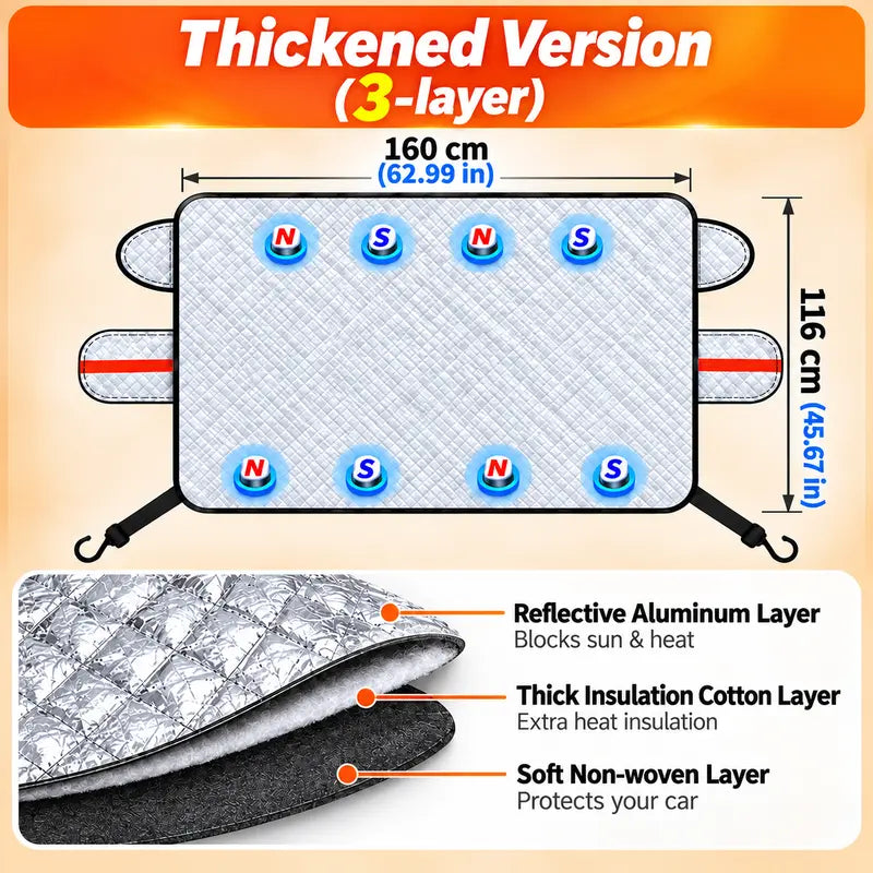 Magnetic Car Windshield Snow Cover
