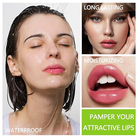 3pcs 24-Hour Color-Changing Lip Balm with Lipstick Effect, Lip Products Makeup