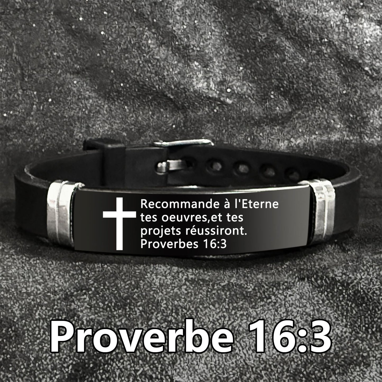 Bible Verse Inspirational Quote Cross Bracelets