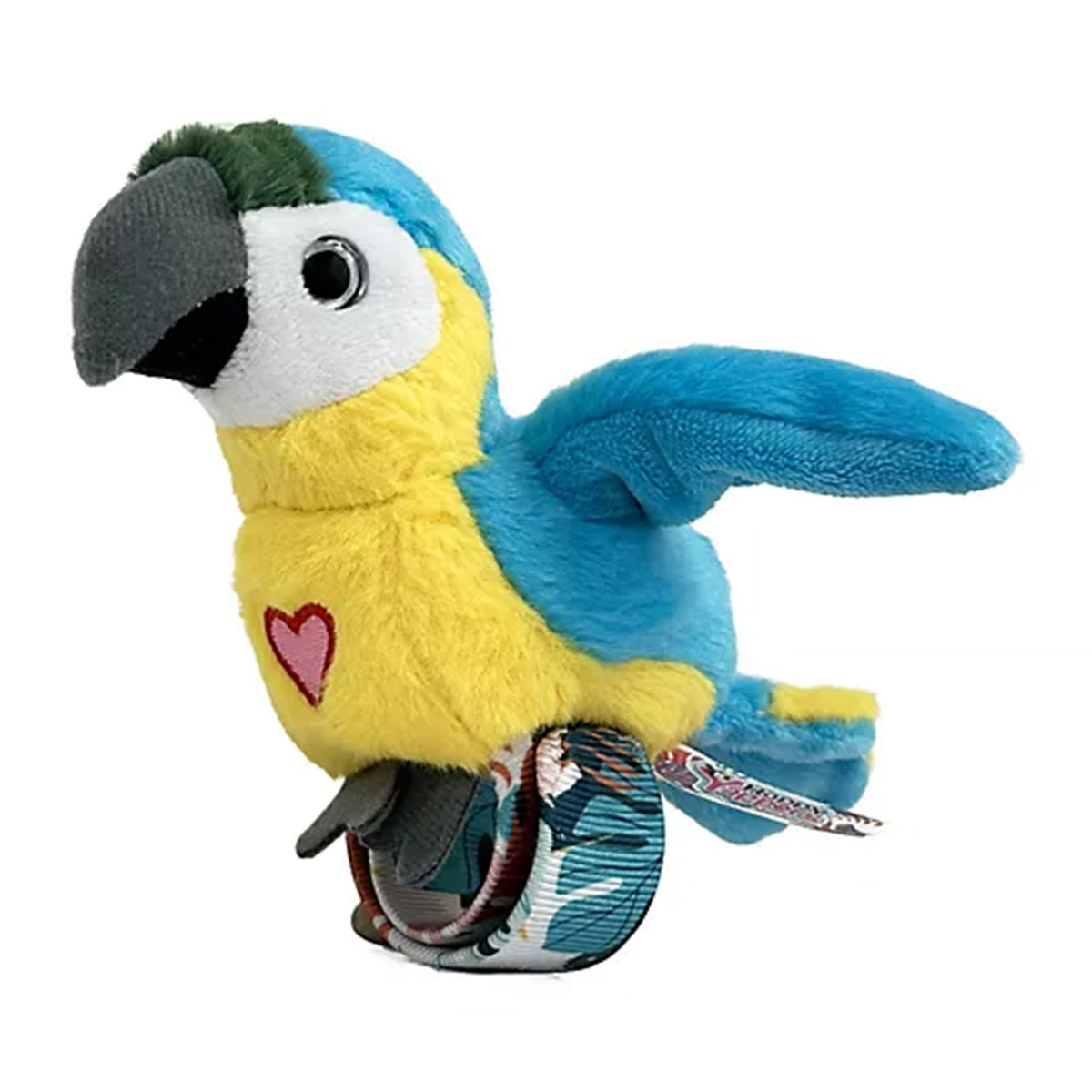Bird-themed plush slap bracelets