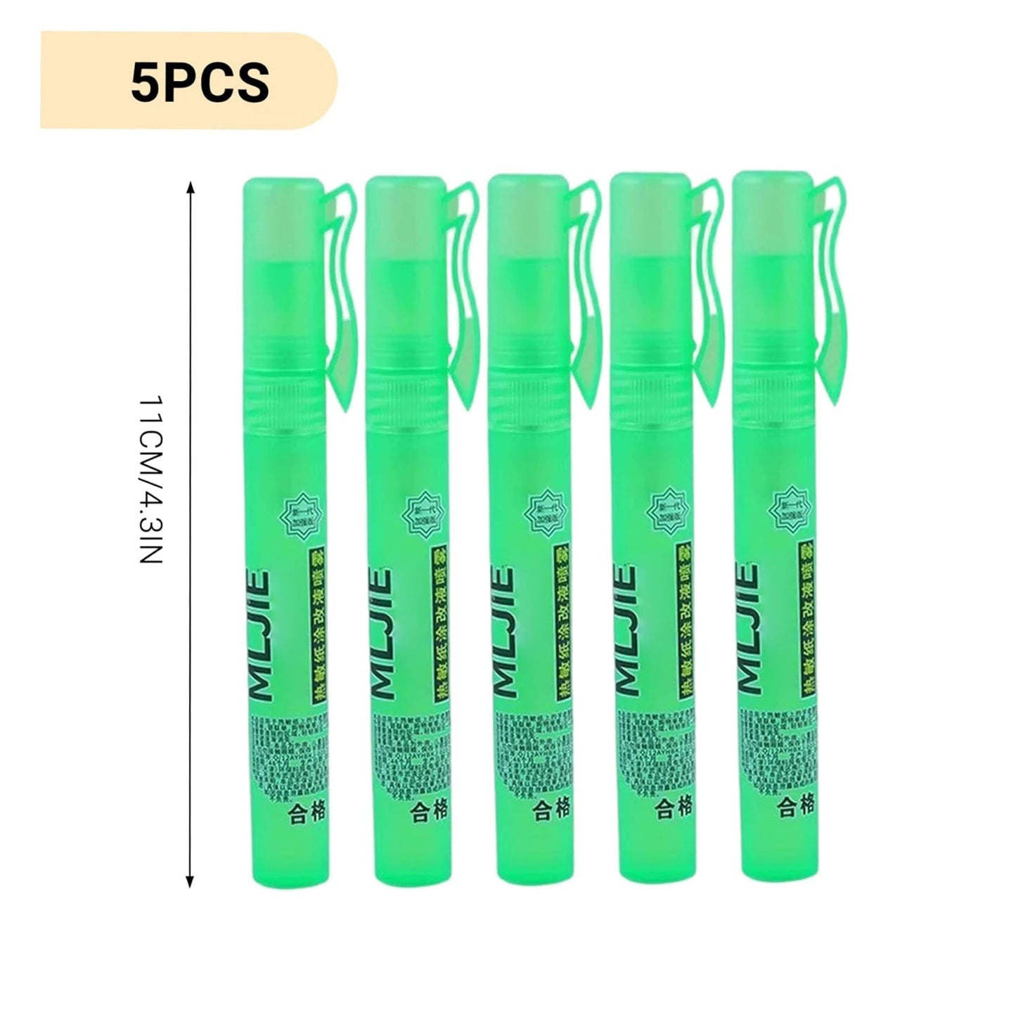 5Pcs White Out Liquid - Information Protection Correction Fluid Address Concealing Office Documents Privacy Cover Up
