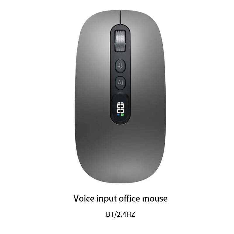 AI mouse with voice input and chat functions