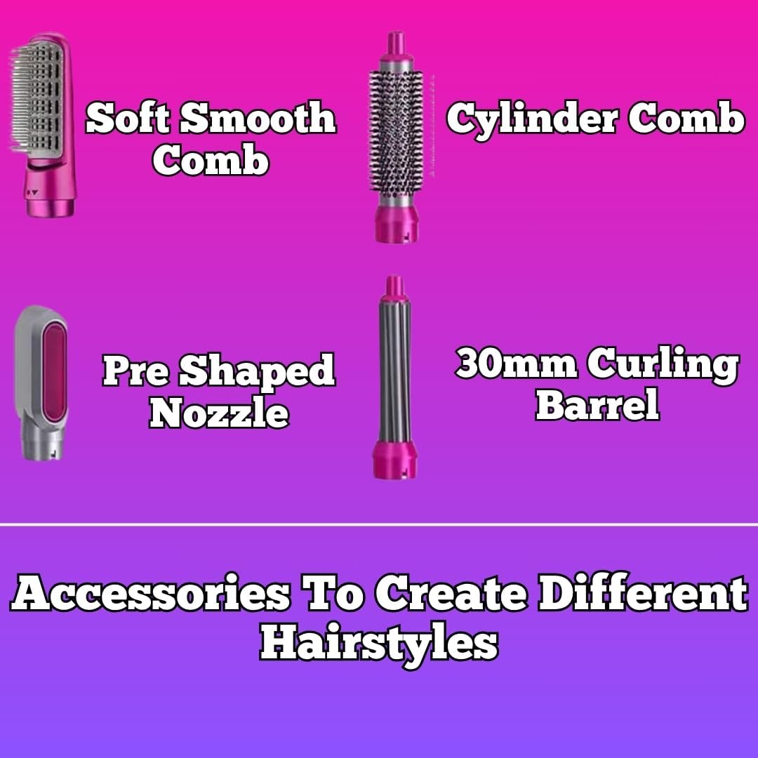 Curlixir™ - 5-in-1 Hair Dryer Brush