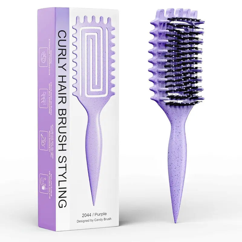 Curl Defining Brush for Curly Wavy Coily Natural Hair