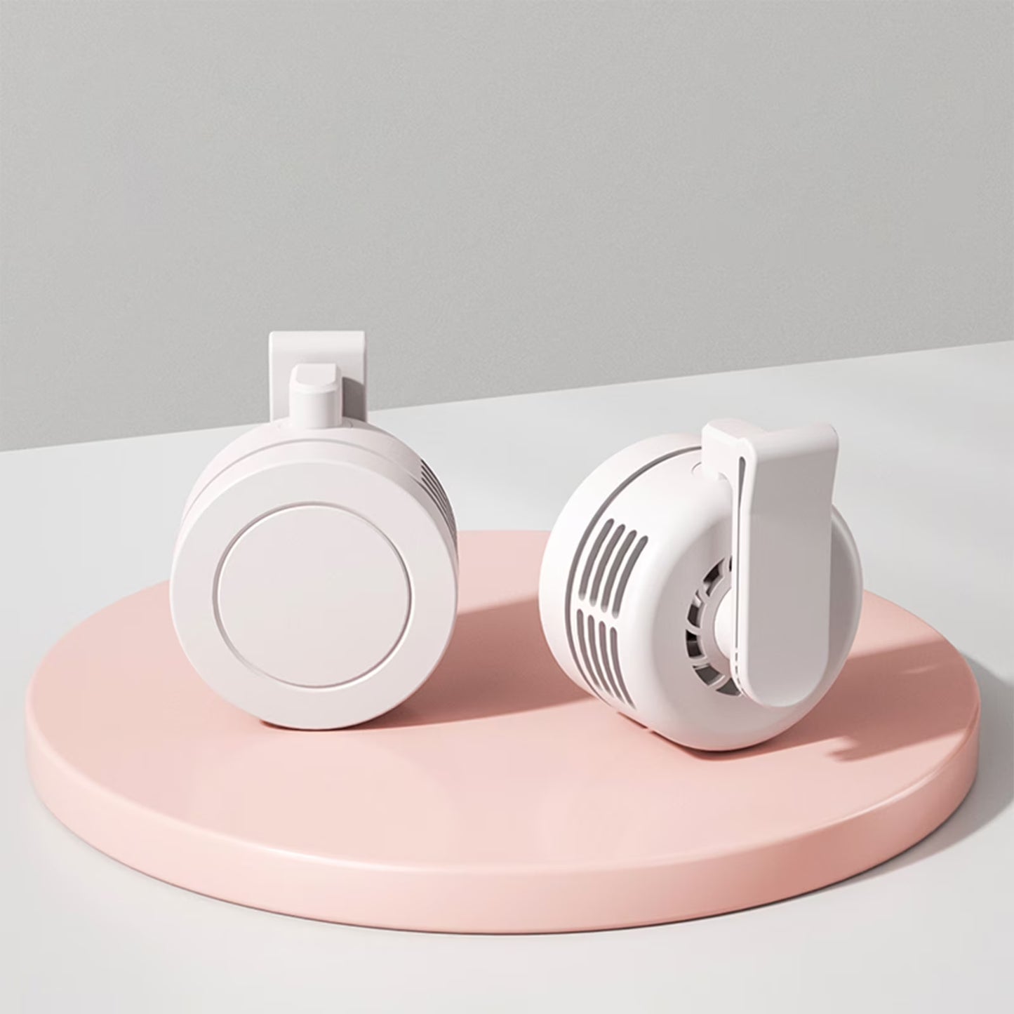 Clip On Mini Bladeless Fan - Portable 3-Speed Personal Fan with USB