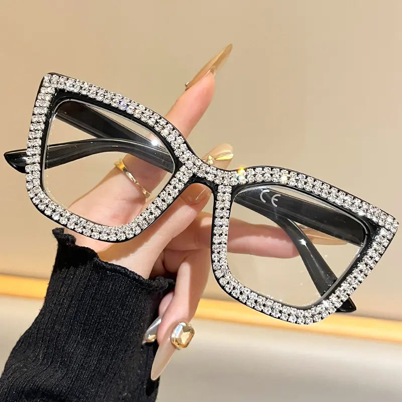 Stylish, modern, and trendy anti-glare cat-eye reading glasses