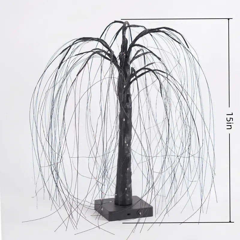 LED Halloween willow tree light