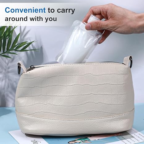 20PCS Leak Proof Travel Fluid Makeup Packing Bag