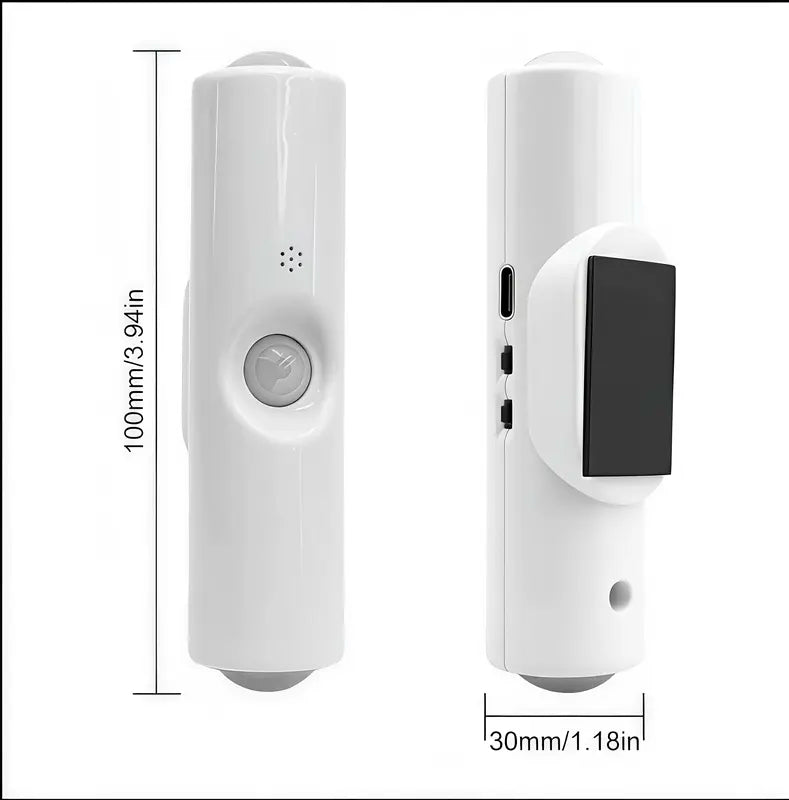 2PCS Rechargeable RGB Wall Lights with Motion Sensor