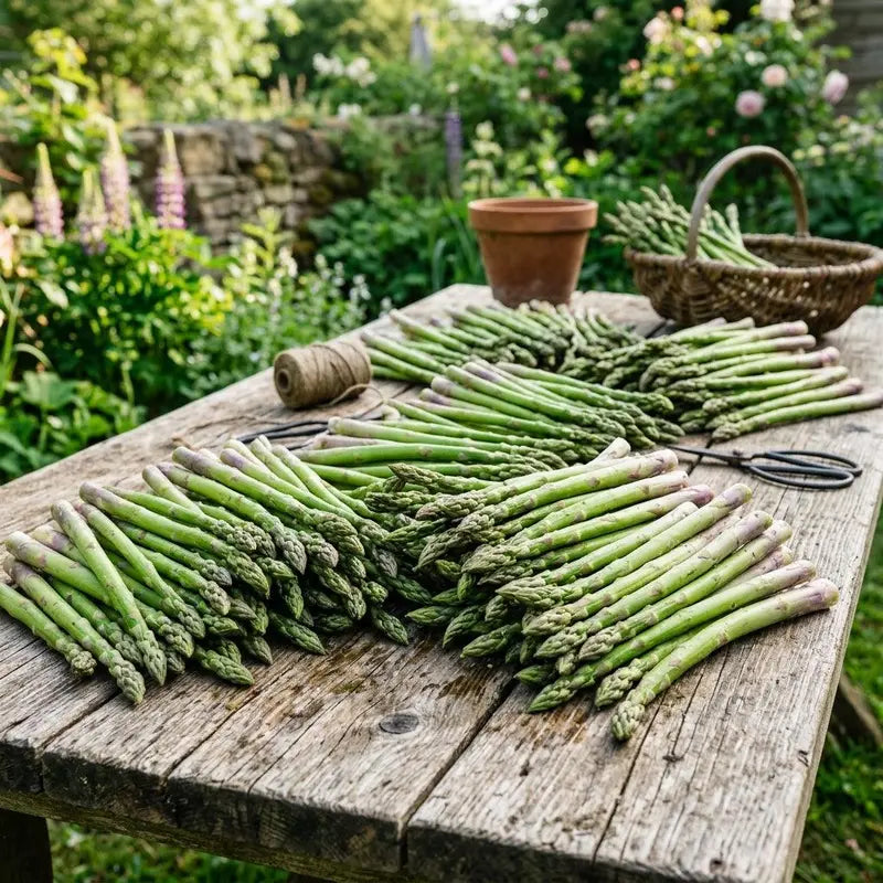 Mary Washington asparagus, a perennial heirloom vegetable(100 Asparagus Seeds)