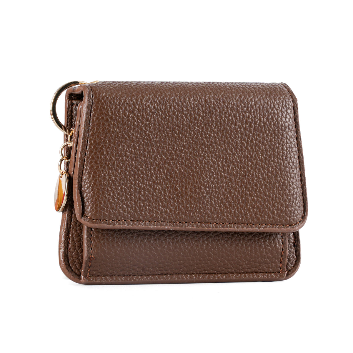 RFID Short Wallets for Women – Fashionable Card Holder with Key Ring & Coin Purse