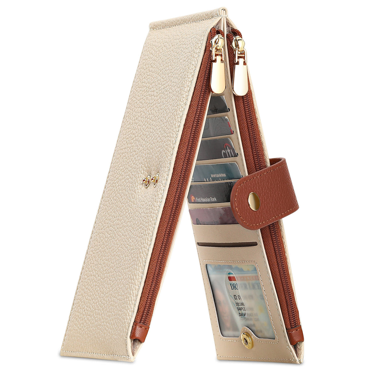 Stylish ultra-slim women's wallet