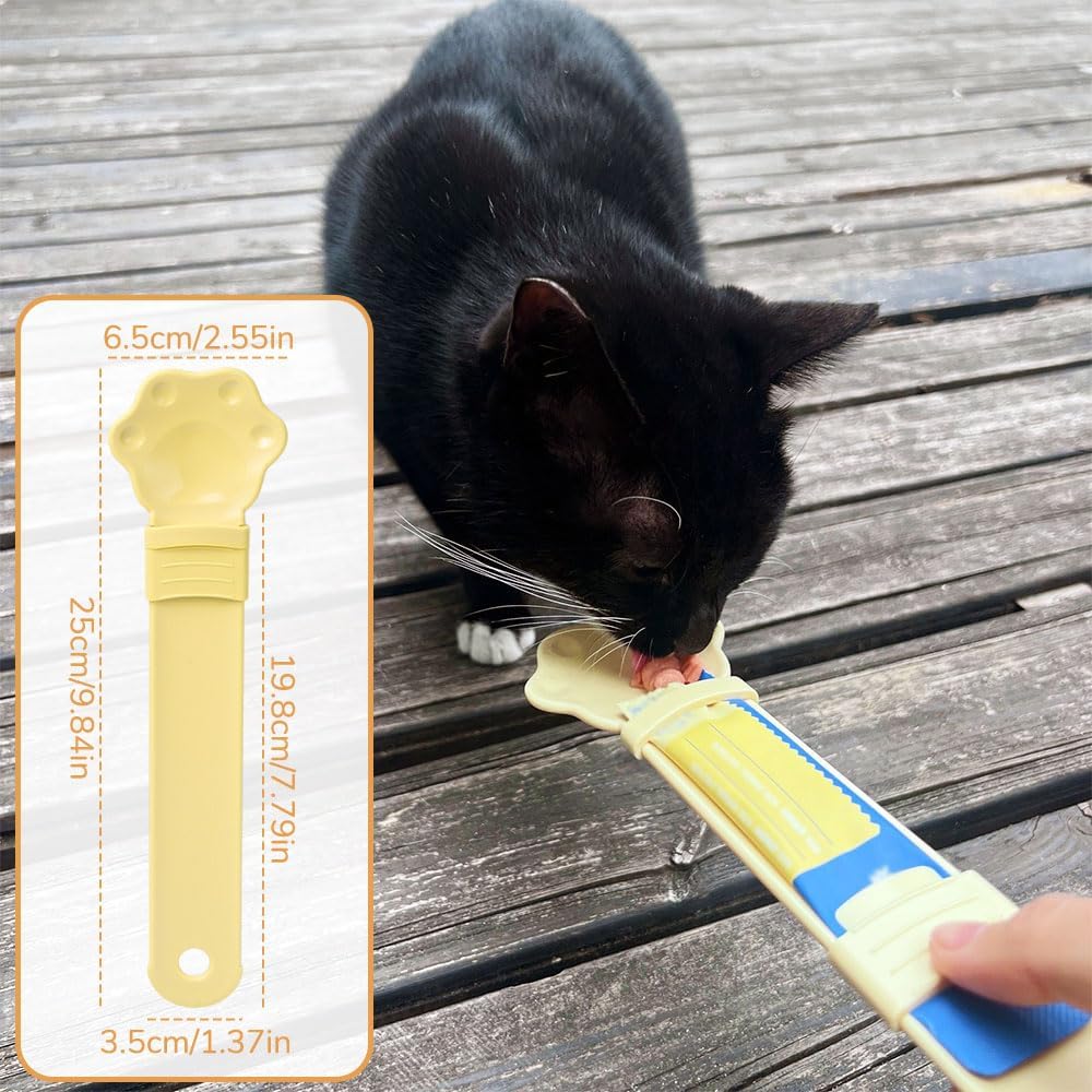 2PCS Cat Treat Dispenser Stick
