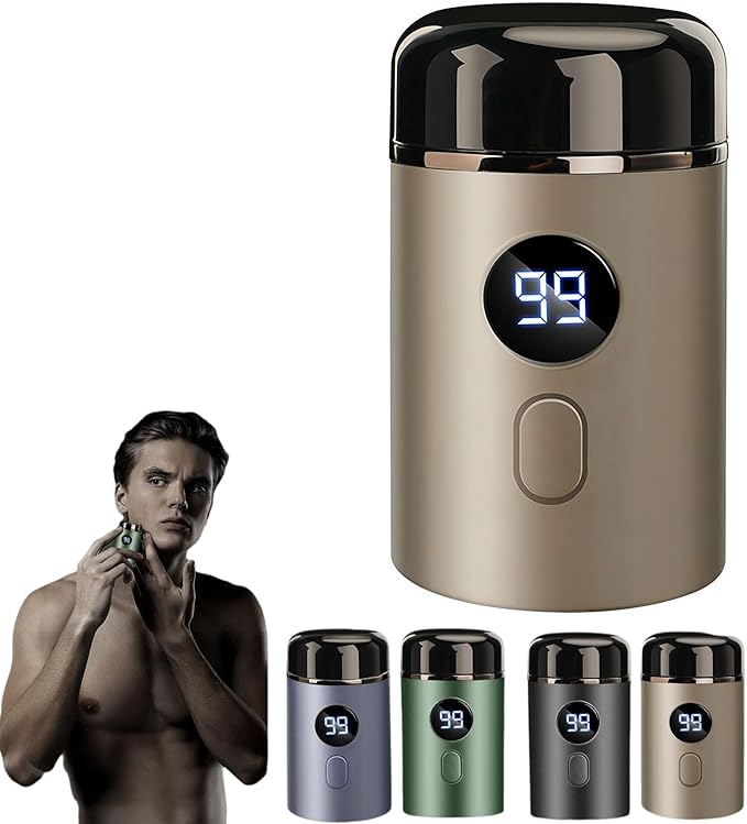 1PCS Mini Portable Electric Shaver,Multifunctional Waterproof