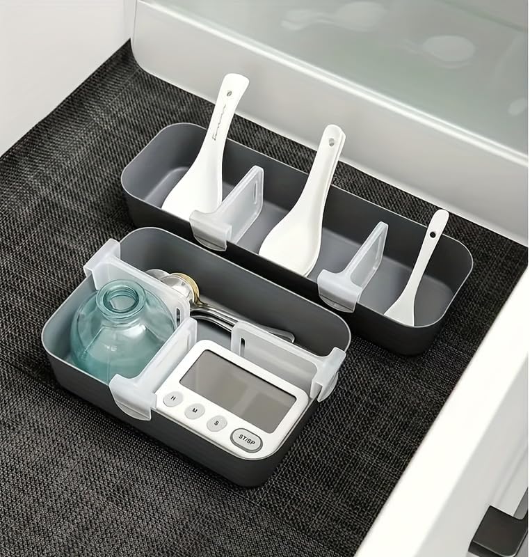 10Pcs/set Adjustable Fridge Side Door Dividers Multi-Function Shelf Clips