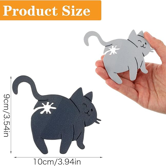 Funny 3D Printed Feline Tail Bag Sealers for Pet Lovers