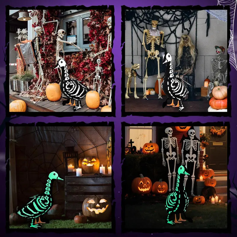 Halloween Porch Glow-in-the-Dark Costume Accessory: Goose Outfit