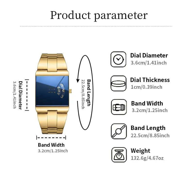 Trendy Light Luxury Sports Watch