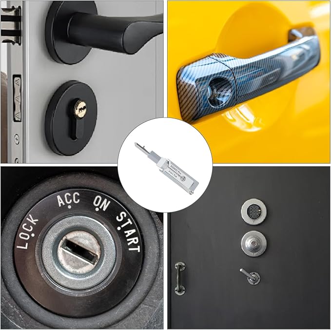 2 in 1 Pick and Decoder Tools for S-Groove Door Lock