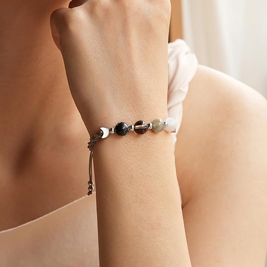 Witchy Natural Crystal Energy Bracelet