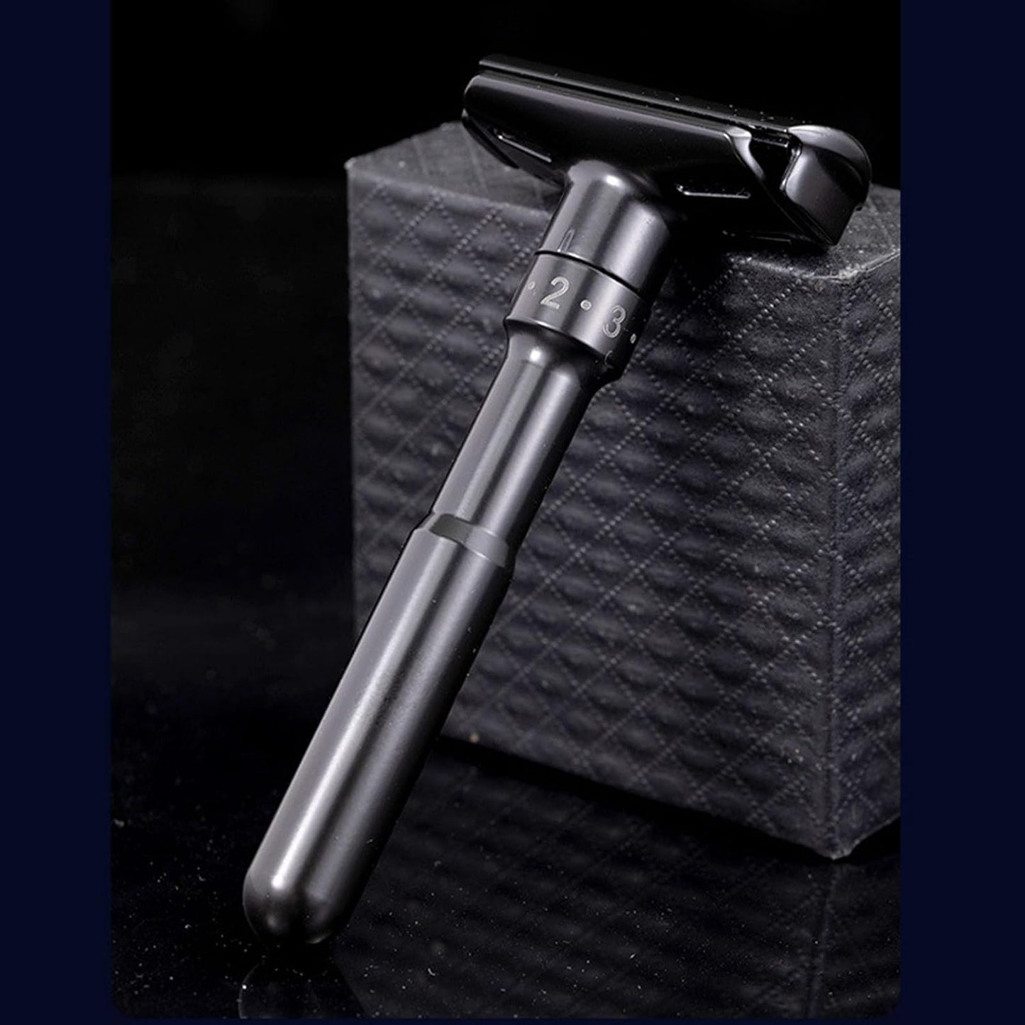 Versatile Portable Manual Beard Trimmer for Men All Facial Hair Types- Adjustable Sharpness Shaving Tool with Durable Design