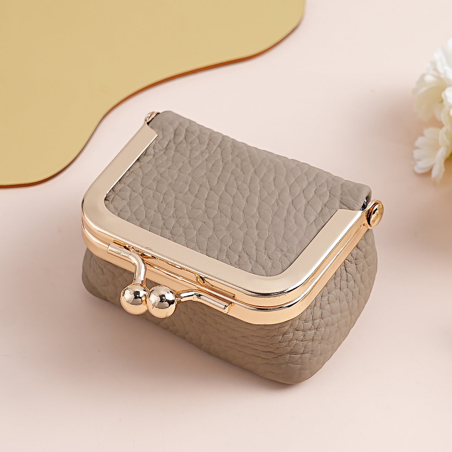 Genuine Leather Mini Jewelry Box