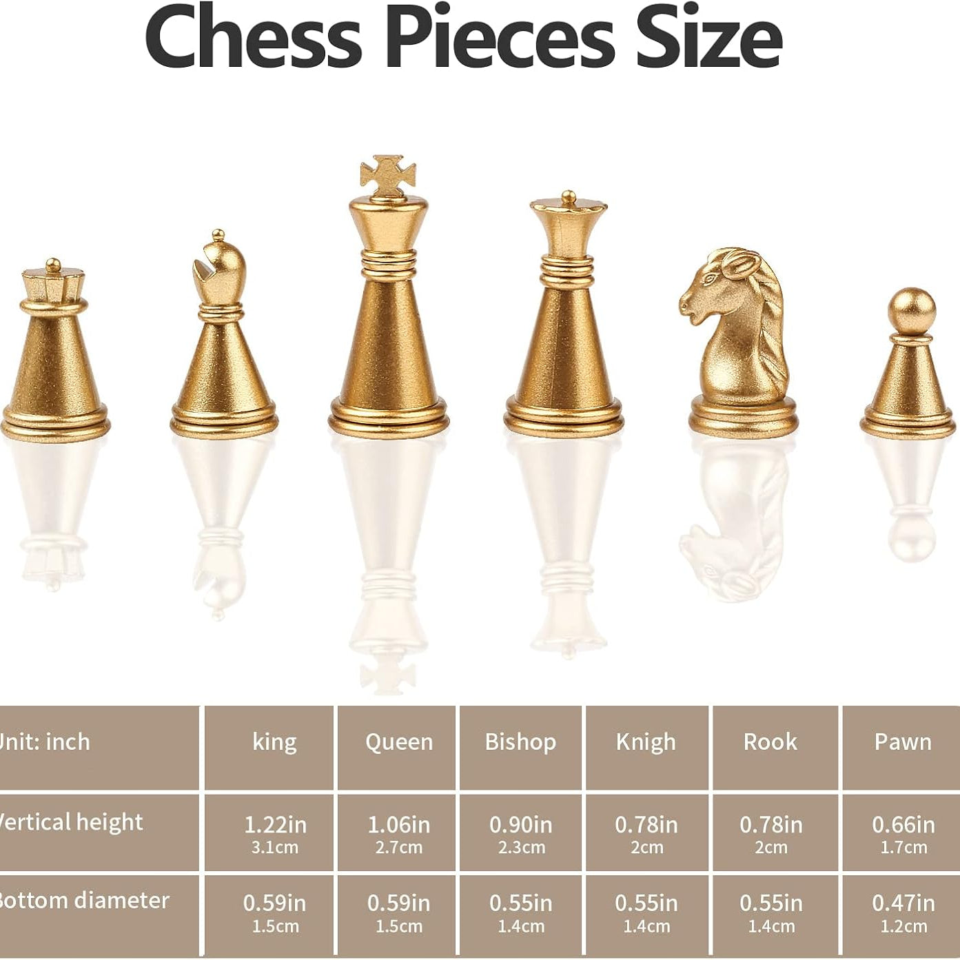 Magnetic folding chess set