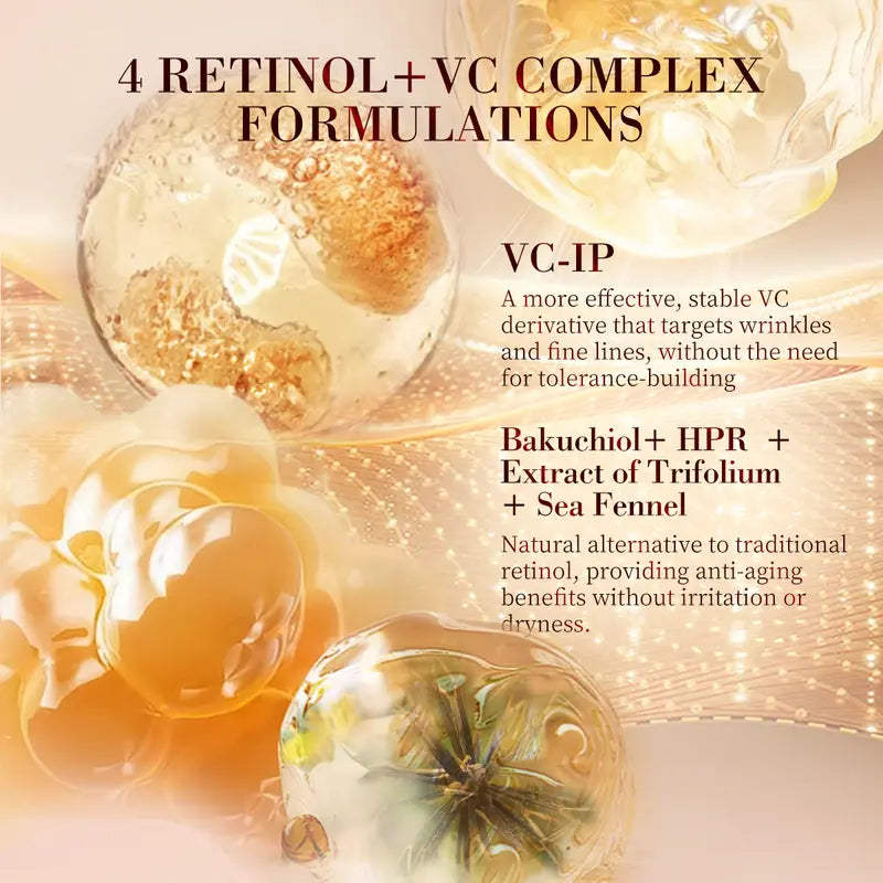 Plant-Based Retinol Serum Capsules