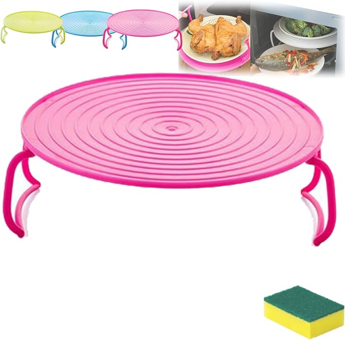 Microwave Rack Stackable Heating Tray