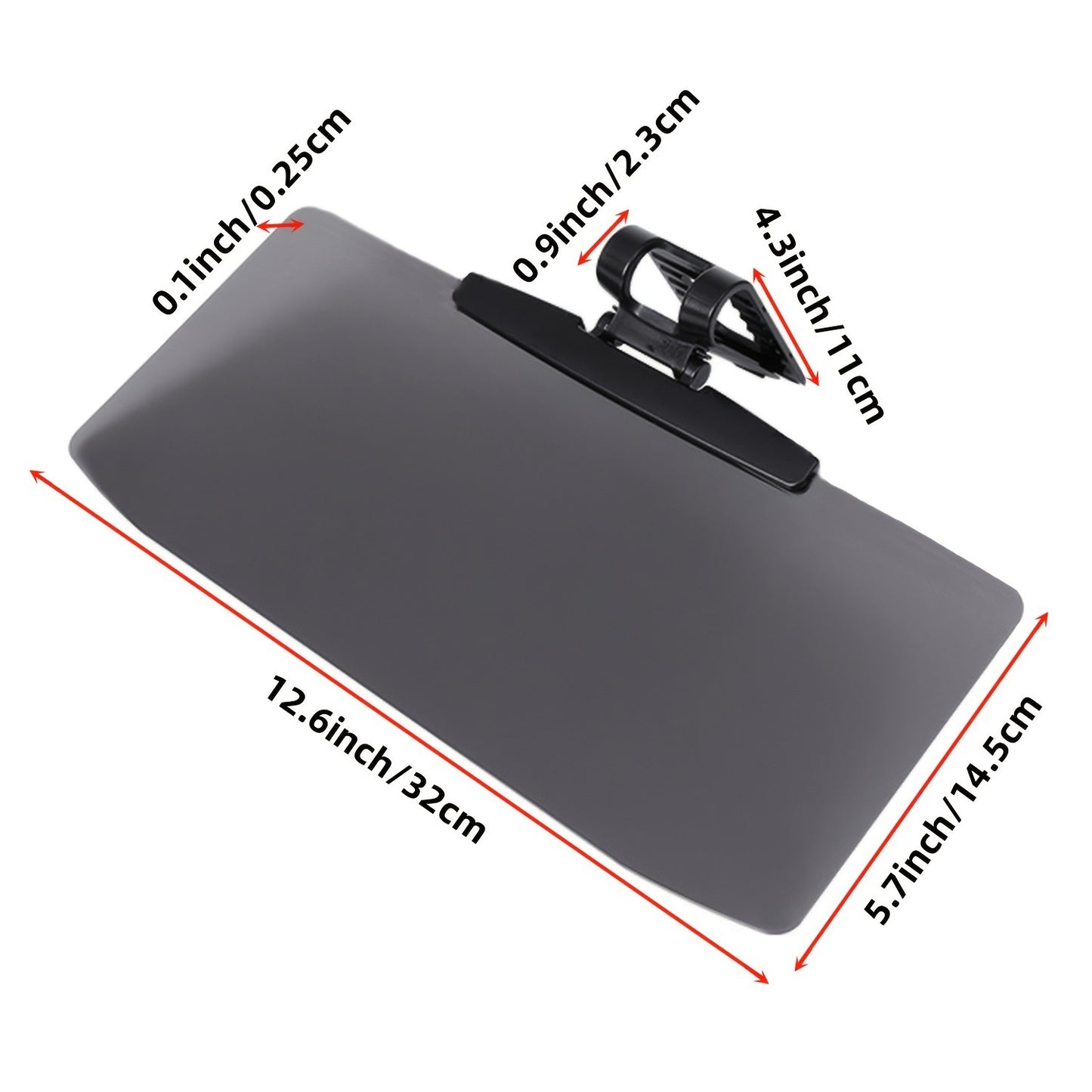 Sun Visor For Car Universal Anti-Glare Polarized Car Visor Extension Sun Blocker