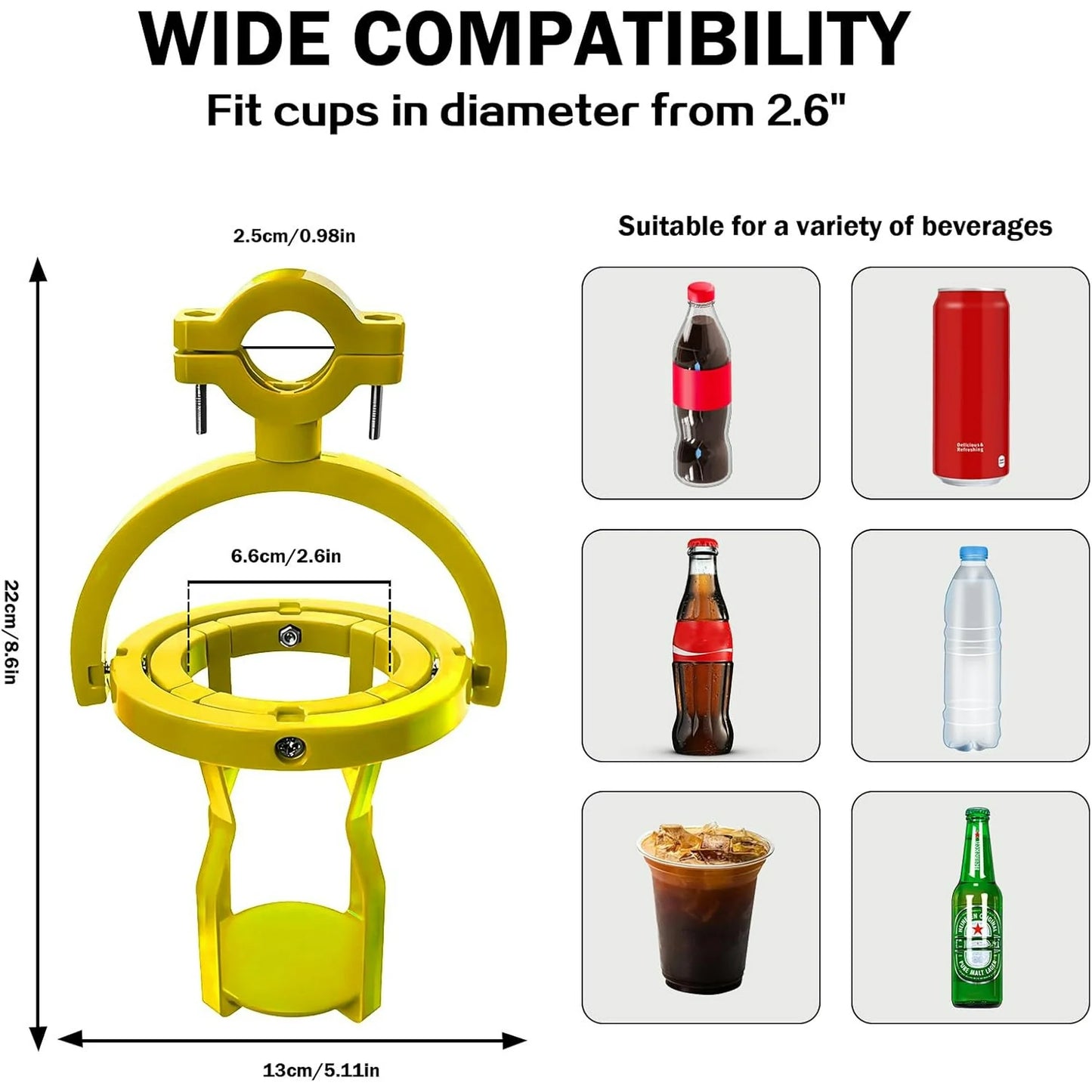 New Gyroscopic Cup Holder, 360° Rotatable & Self-Leveling. Anti-Spill 3D Design