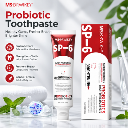 SP-6 Probiotic Toothpaste - Ms-drwikey Oral Care Self Care Products for Gum Health