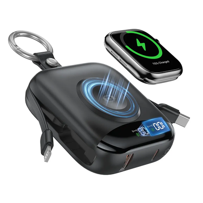 10000mAh Compact 3-in-1 Portable Power Bank