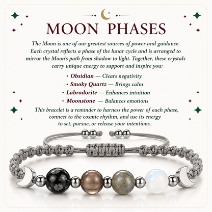 Witchy Natural Crystal Energy Bracelet
