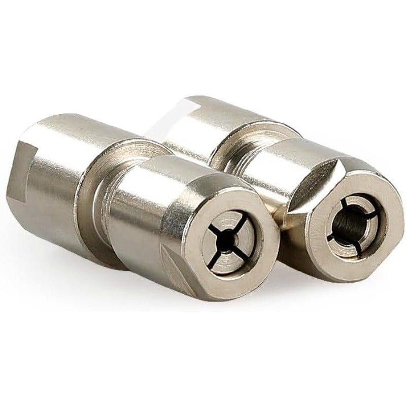 Angle Grinder to Die Grinder Conversion Kit with 1/4", 1/8" Collets for Carving, Polishing, Cutting