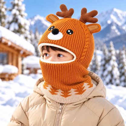 Cute Knitted Winter Hat for Children