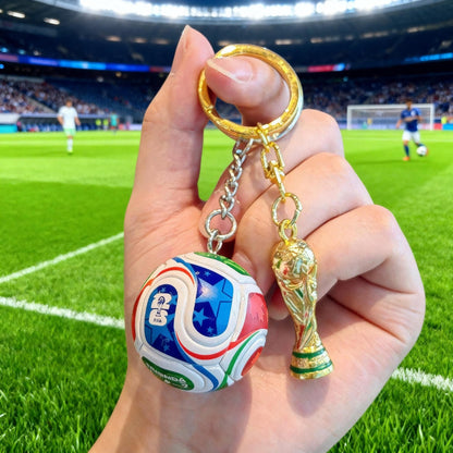 2026 World Cup Football Pendant Keychain
