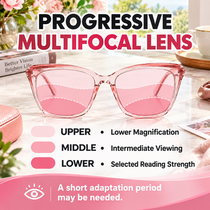 Progressive Photochromic Readers for Women