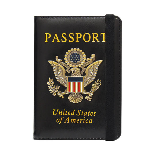 Leather Passport Holder for Travel Passport Cover Passport Wallet Case
