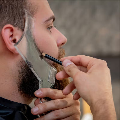 Beard Comb & Style Model