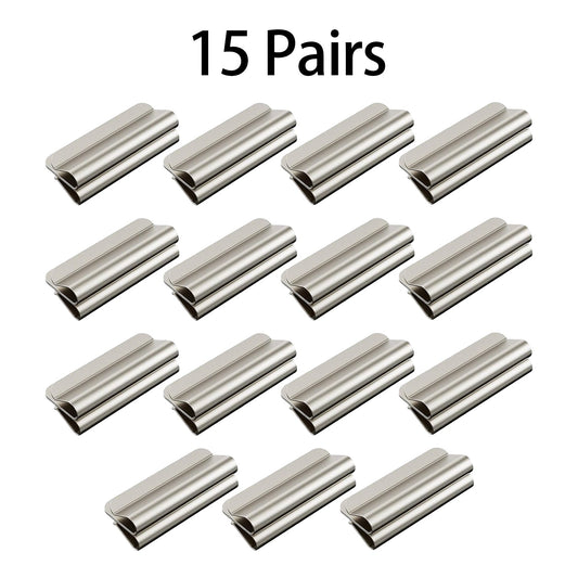 15 Pairs Magnetic Curtain Clips Hold Curtains Closed