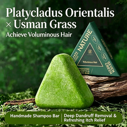 Handmade Natural Essential Oil Soap with Herb