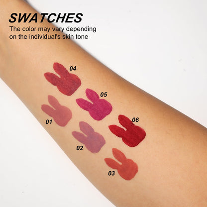 YOUNG VISION 6-Pc Matte Nude Liquid Lipstick Set