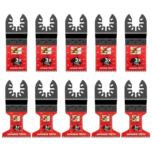 10Pcs Bi-Metal Oscillating Saw Blades