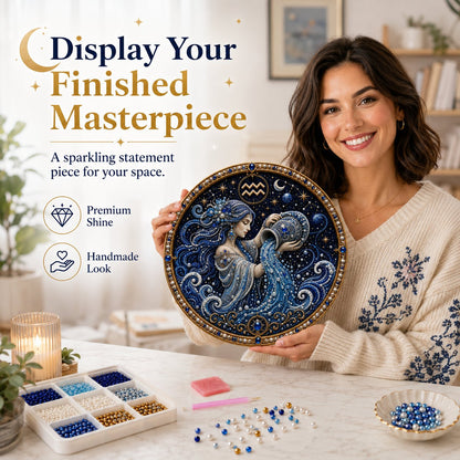 Premium 3D Pearlescent Zodiac Art Set